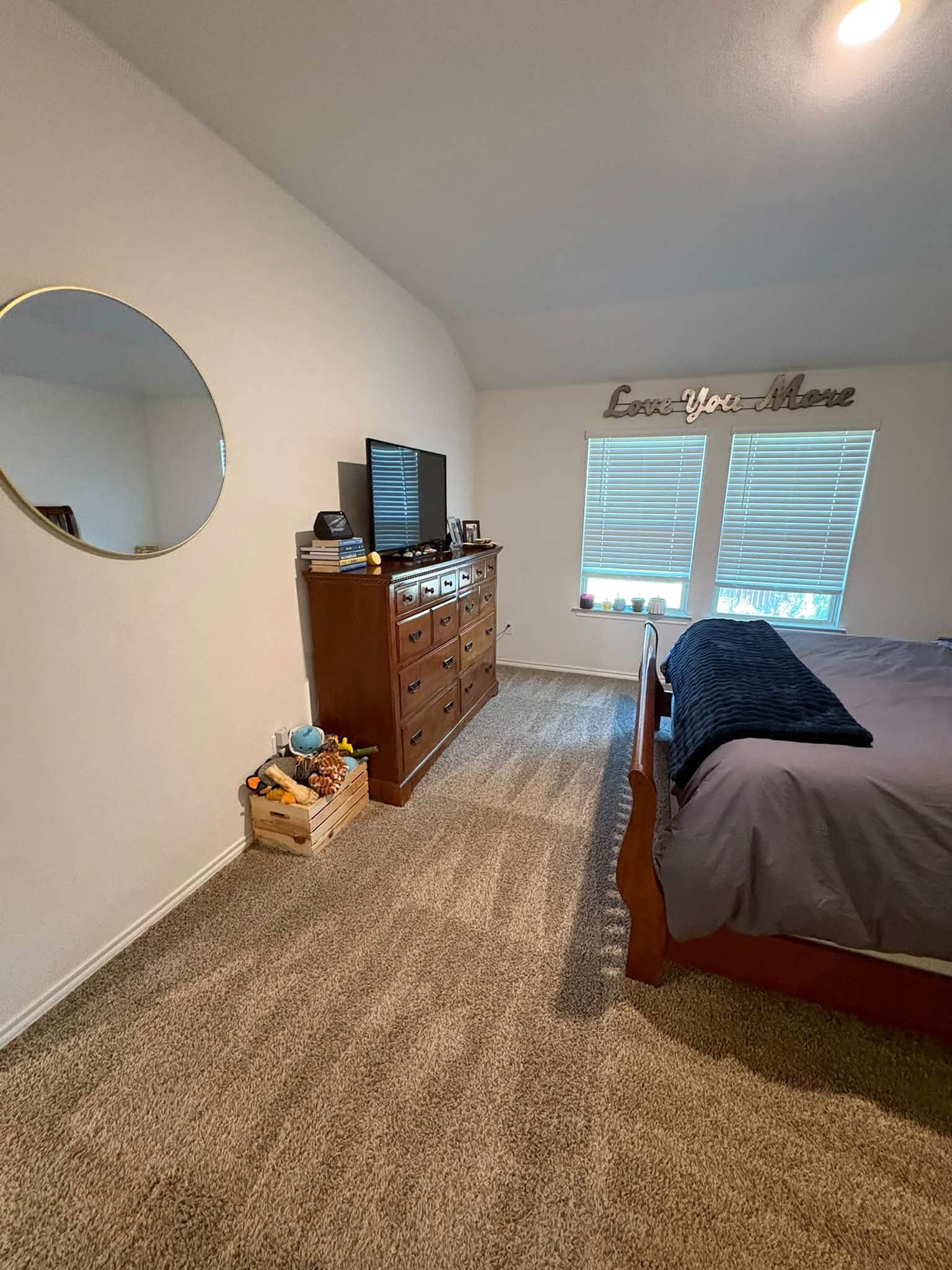 Clean bedroom