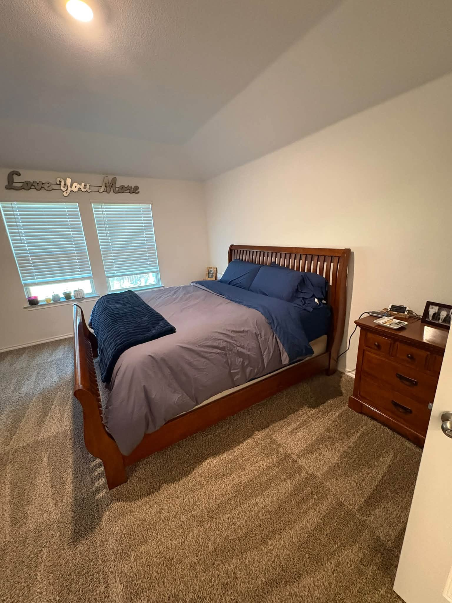 Clean bedroom