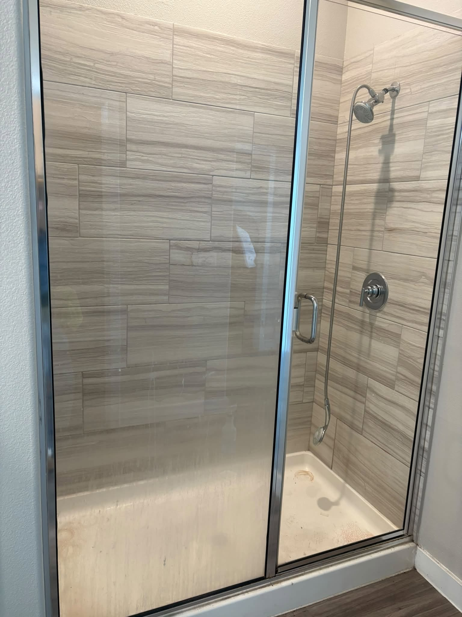 Clean shower